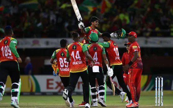 'Aakhir wo din aa hi Gaya' - Fans react as Guyana Amazon Warriors beat Trinbago Knight Riders by 9 wickets to win their maiden CPL Trophy