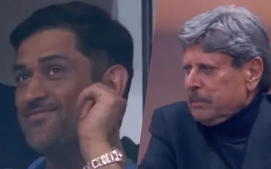 Watch: MS Dhoni and Kapil Dev spotted at the US Open Quarterfinals match between Jannik Sinner and Carlos Alcaraz