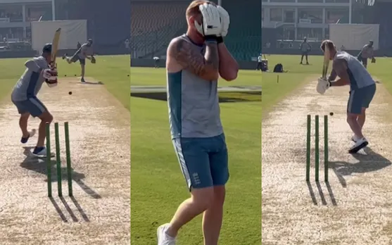 Watch: Six-hitting competition between Brendon McCullum and Ben Stokes before Karachi Test goes viral