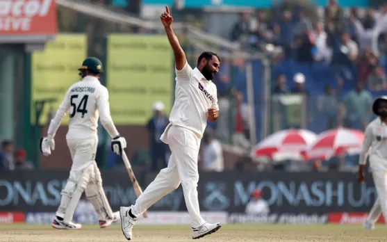 Watch: Mohammed Shami comes to rescue a fan after he invades ground, win hearts of netizens