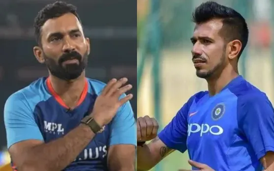 'Yuzvendra Chahal would've definitely made a lot more damage'- Dinesh Karthik's massive statement on Chahal missing out from playing XI