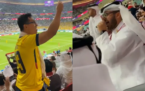 Watch: Ecuador And Qatar Fans Engage In Heated Verbal Fight During The FIFA World Cup 2022 Opener