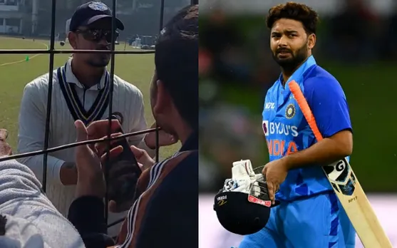 Watch: Ishan Kishan’s shocking reaction after hearing about Rishab Pant’s accident during Ranji match