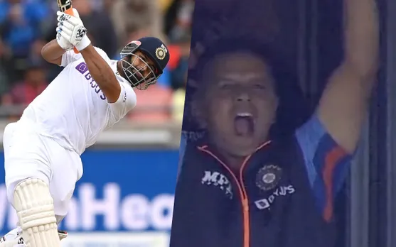Watch: Rahul Dravid jumps to celebrate Rishabh Pant's century in fifth Test vs England