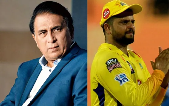 "For Raina I was definitely surprised," Sunil Gavaskar speaks up on Suresh Raina goin unsold in the mega auction