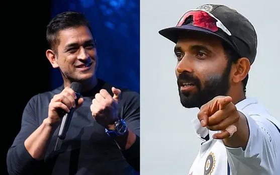 'Aa gaya credit chor' - Fans react as Ajinkya Rahane's inclusion in Test Championship squad reportedly done on MS Dhoni's recommendation