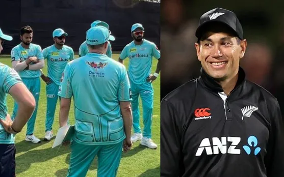 Lucknow all-rounder shares a heartwarming video on Ross Taylor's retirement