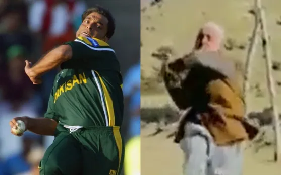 Watch: Shoaib Akhtar shares video of elderly man imitating former's bowling action