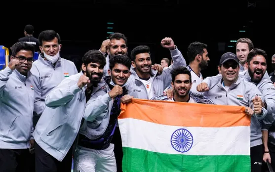 'A tale of golden feather comes home'- Twitter elated as India beat Indonesia to win maiden Thomas Cup title