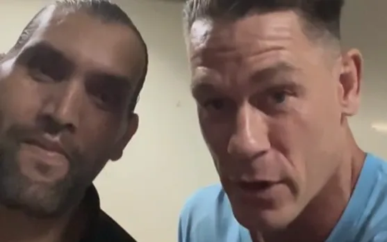 WATCH: The Great Khali and John Cena's wholesome video, Indian superstar teaches Hindi to Cena