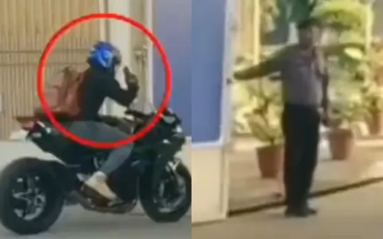 Watch: Sweet gesture from MS Dhoni to Security Guard at JSCA Academy goes viral