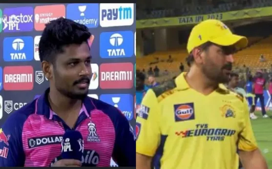 'No data, nothing, he is MS Dhoni' - Rajasthan Royals skipper Sanju Samson's big statement for CSK skipper after last-ball thriller in Chennai