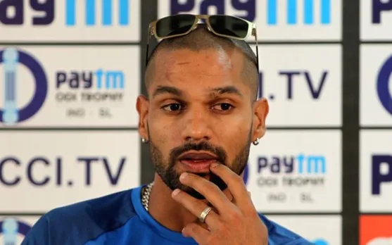 Watch: Shikhar Dhawan's Befitting Reply To Reporter's Query Of Him Not Getting Enough Credit For His Performances