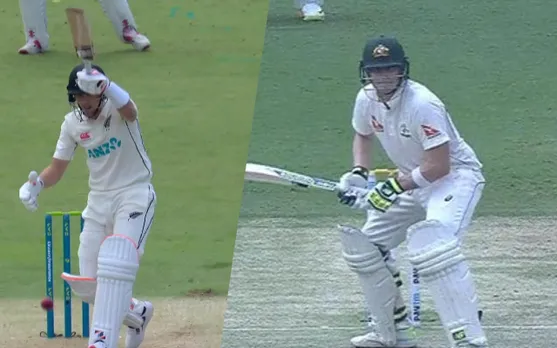 Watch: Trent Boult hilariously copies Steve Smith's batting style vs England