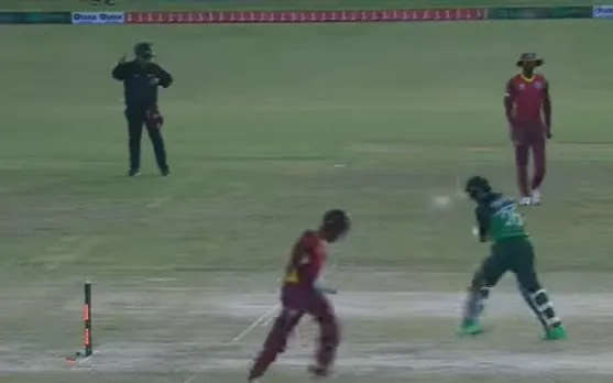 Watch: Angry Imam-ul-Haq slams his bat on the ground after mix-up with Babar Azam
