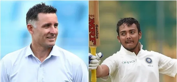 I strongly believe that India should stick with Prithvi Shaw: Michael Hussey