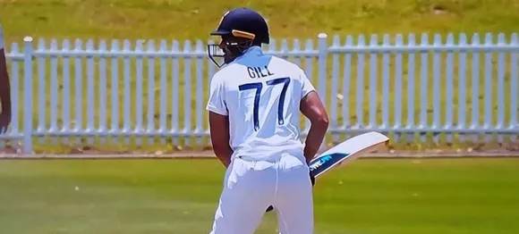 Ian Bishop indicates a flaw in Shubman Gill's batting technique