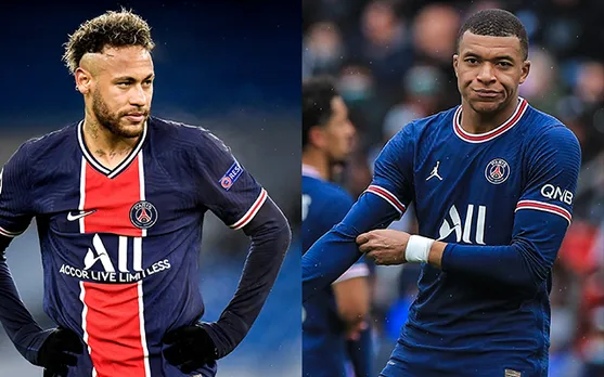 Watch- Neymar's funny reaction when asked about his relationship with PSG teammate Kylian Mbappe