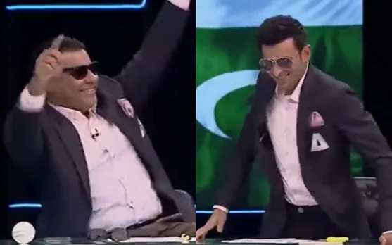 Watch: Waqar Younis And Shoaib Malik’s Crazy Dance Moves After Pakistan’s Semi-final Win