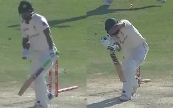 Watch: Mark Wood demolishes Abdullah Shafique’s off-stump with a vicious delivery in Multan