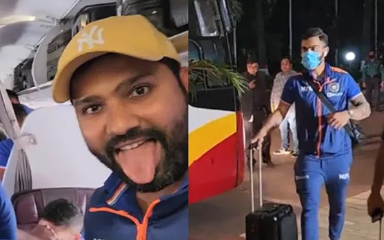 Watch: India team lands in Mirpur ahead of ODIs and Tests against Bangladesh
