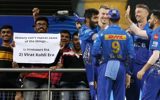 Watch: Fans cheer for Bangalore during Mumbai vs Delhi game