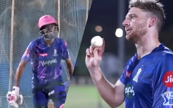 Watch: Jos Buttler bowls to Yuzvendra Chahal in the nets