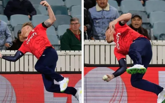 Watch: Ben Stokes' Effort In The Field To Save A Six Leaves Everyone Stunned