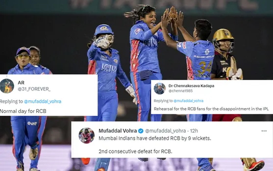 'E sala dil Namde once again' -  Fans react as Mumbai crush Bangalore by 9 wickets in Women's T20 League