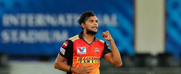 T Natarajan joins Sunrisers Hyderabad squad ahead of IPL 2021