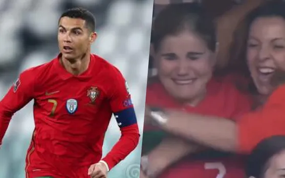 Watch: Cristiano Ronaldo's mother gets emotional as her son breaks international goal-drought