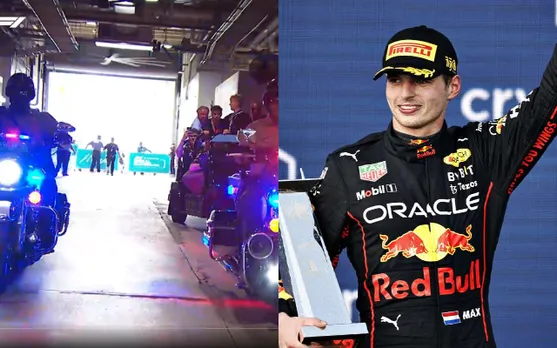 'This was cringe, do it never again' - Fans react as Formula 1 officials recall last year's video of Police escorting Max  Verstappen on Twitter