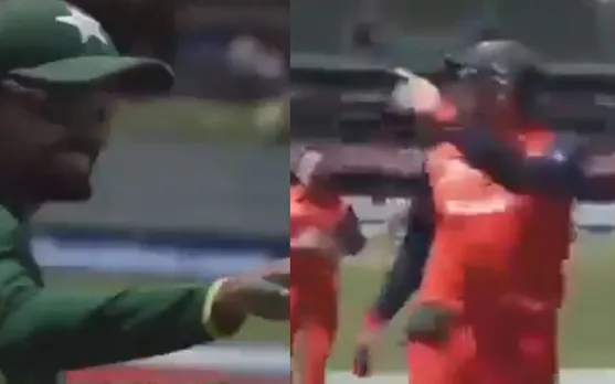 Watch: 'Make Sure You...' - Netherlands Player's Heartwarming Chat With Babar Azam Post South Africa Upset