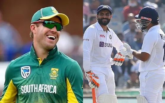 AB de Villers lauds Rishabh Pant and Ravindra Jadeja for their counterattacking game in the fifth against England