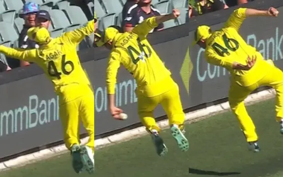 Watch: Ashton Agar’s Heroic Effort To Save A Six Against England Leaves Fans Spellbound