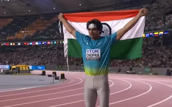 'Wake Up. Make India proud. Sleep' - Fans react as Neeraj Chopra wins gold at World Athletics Championships 2023