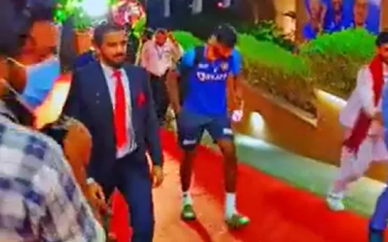 Watch: Indian players get treated with Raas Garba, and Cakes after their win in the fourth T20I