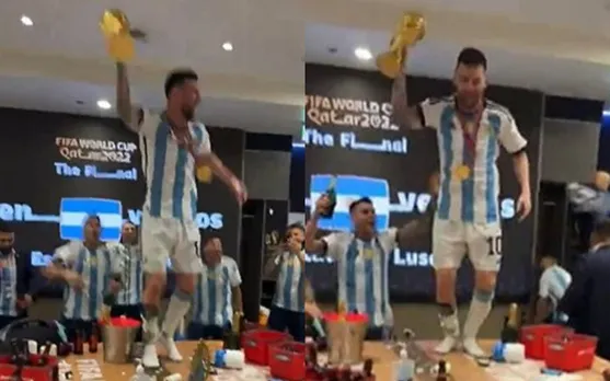Watch: Lionel Messi’s dance moves on table FIFA World Cup victory breaks the internet