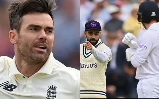 James Anderson sheds light on Jonny Bairstow's reaction to Virat Kohli's sledging in the fifth Test