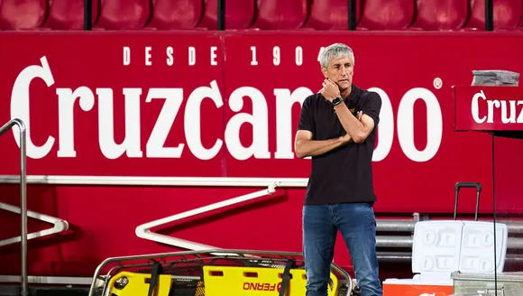 Barcelona plans to fire Quique Setién at the end of the season