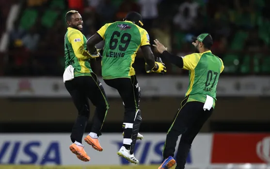 'One step closer'- Twitter celebrates as Jamaica Tallawahs beat Saint Lucia Kings to qualify for the Qualifier 2
