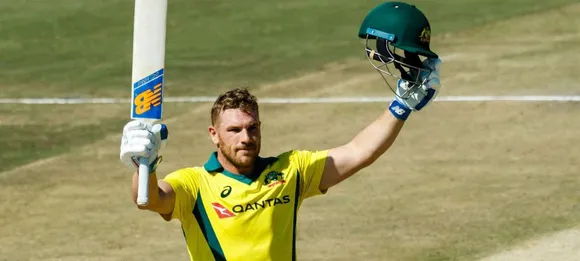 Aaron Finch becomes the first Australian batsman to hit 100 sixes in T20Is