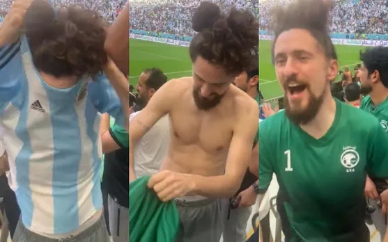 Watch: Argentina Fan Swaps His Jersey With Saudi Arabia Fan During Their FIFA World Cup 2022 Clash