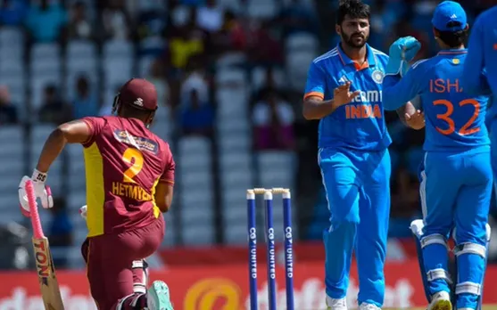 'Bas iss baar World Cup jeet kar dikhao' - Fans react as India beat West Indies in third ODI to seal ODI series by 2-1