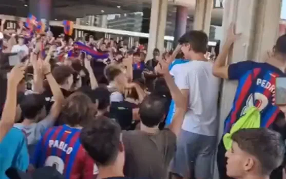 Watch: FC Barcelona fans brutally mock Real Madrid