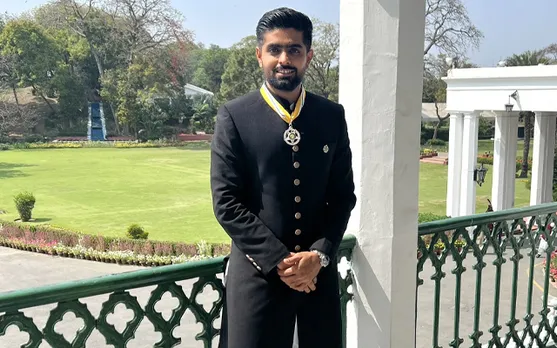 'From a ball picker to Receiving Sitare-e-Imtiaz' - Fans in awe of Babar Azam as he receives third-highest honor of Pakistan