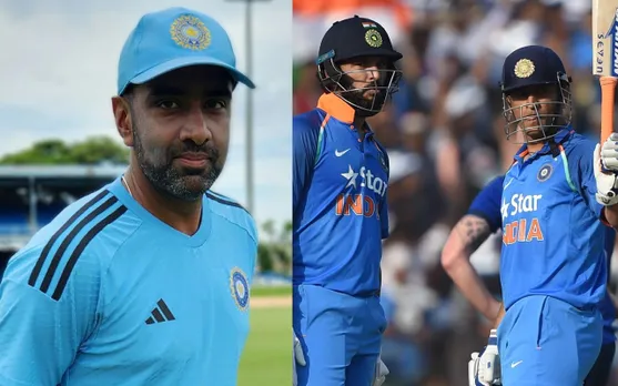 'India were desperately looking for a replacement' - Ravichandran Ashwin's big statement on India's middle-order concern after MS Dhoni and Yuvraj Singh's retirement