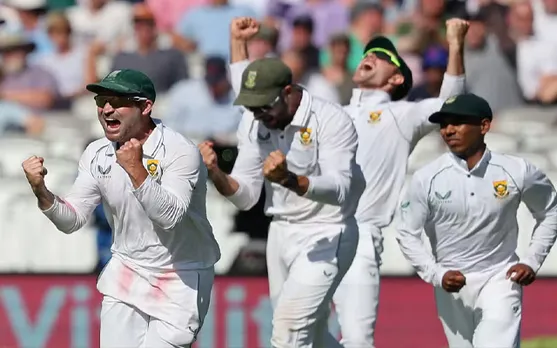 'That escalated rather too quickly'- Twitter surprised as South Africa defeat England to end their winning streak in Tests