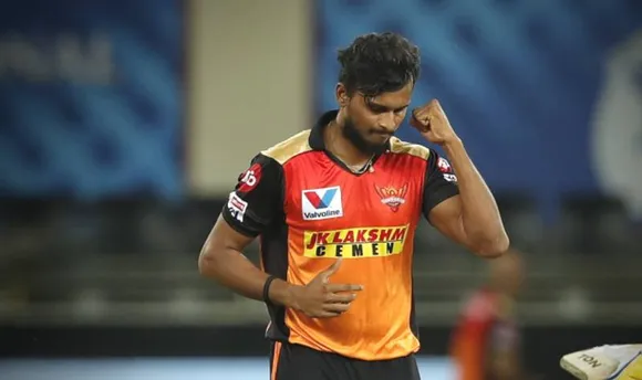Natarajan ruled out of IPL 2021 due to a knee injury