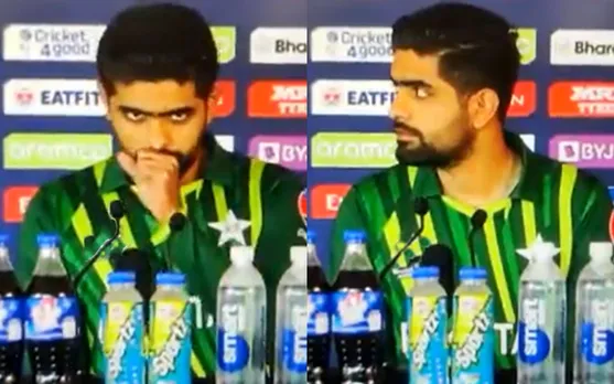 Watch: Pakistan Media Manager Comes In Rescue After Babar Azam Gets Uncomfortable By Question Over Indian T20 League